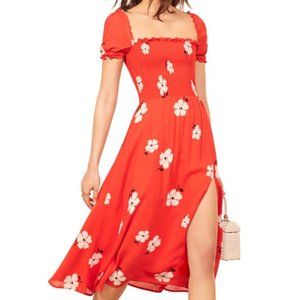 Reformation Inka Dress in Chiquita
